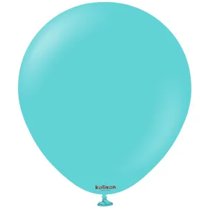 SET 50 Baloane latex 30cm Aqua Standard 2357