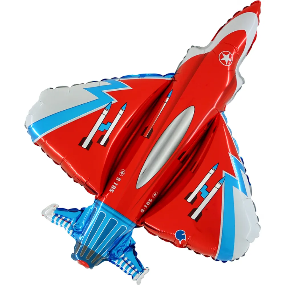 Balon Folie Figurina Avion de Lupta 71cm Grabo