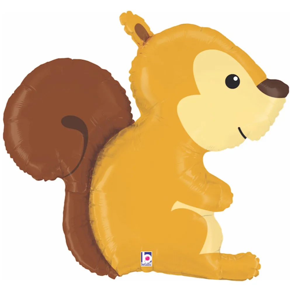 Balon Folie Figurina Woodland Veverita 74cm Grabo