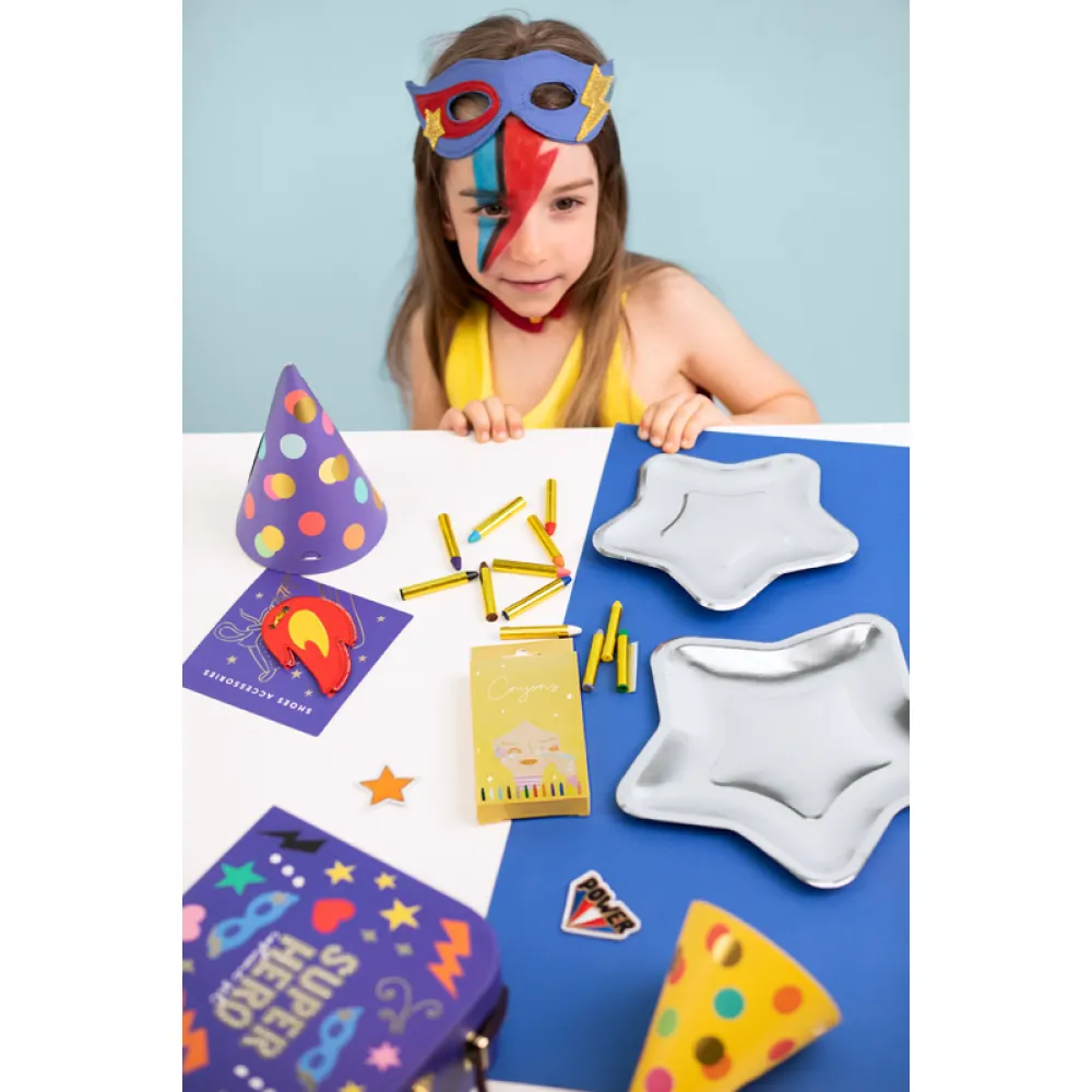 Set 6 creioane pentru pictura pe fata KDT1