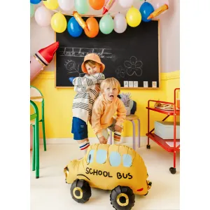 Balon Folie Autobuz Scoala (AER) 36x66cm