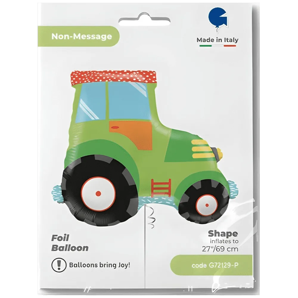 Balon Folie Figurina Tractor 69cm Grabo