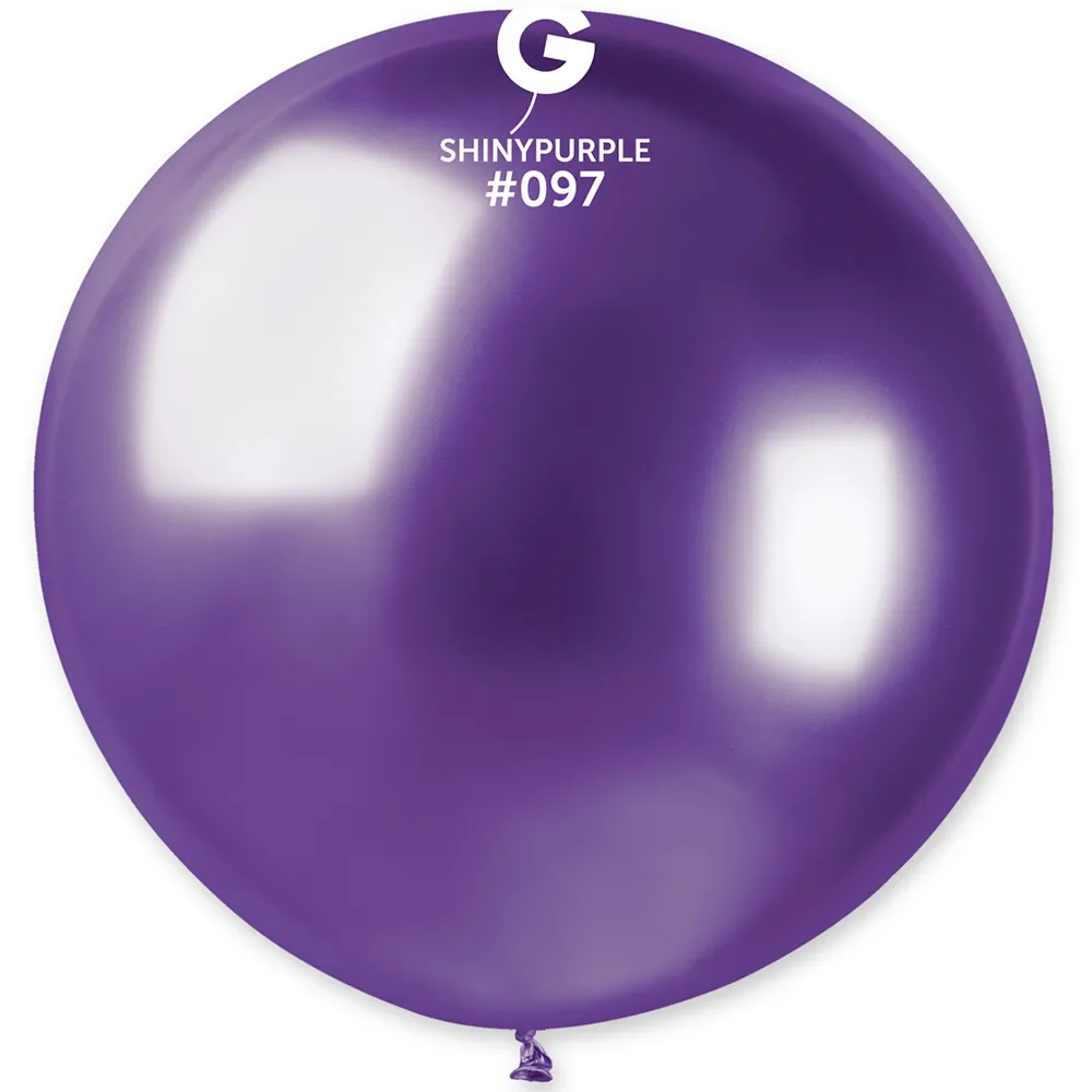 Baloane Latex Jumbo 80cm Shiny Mov GB30.97