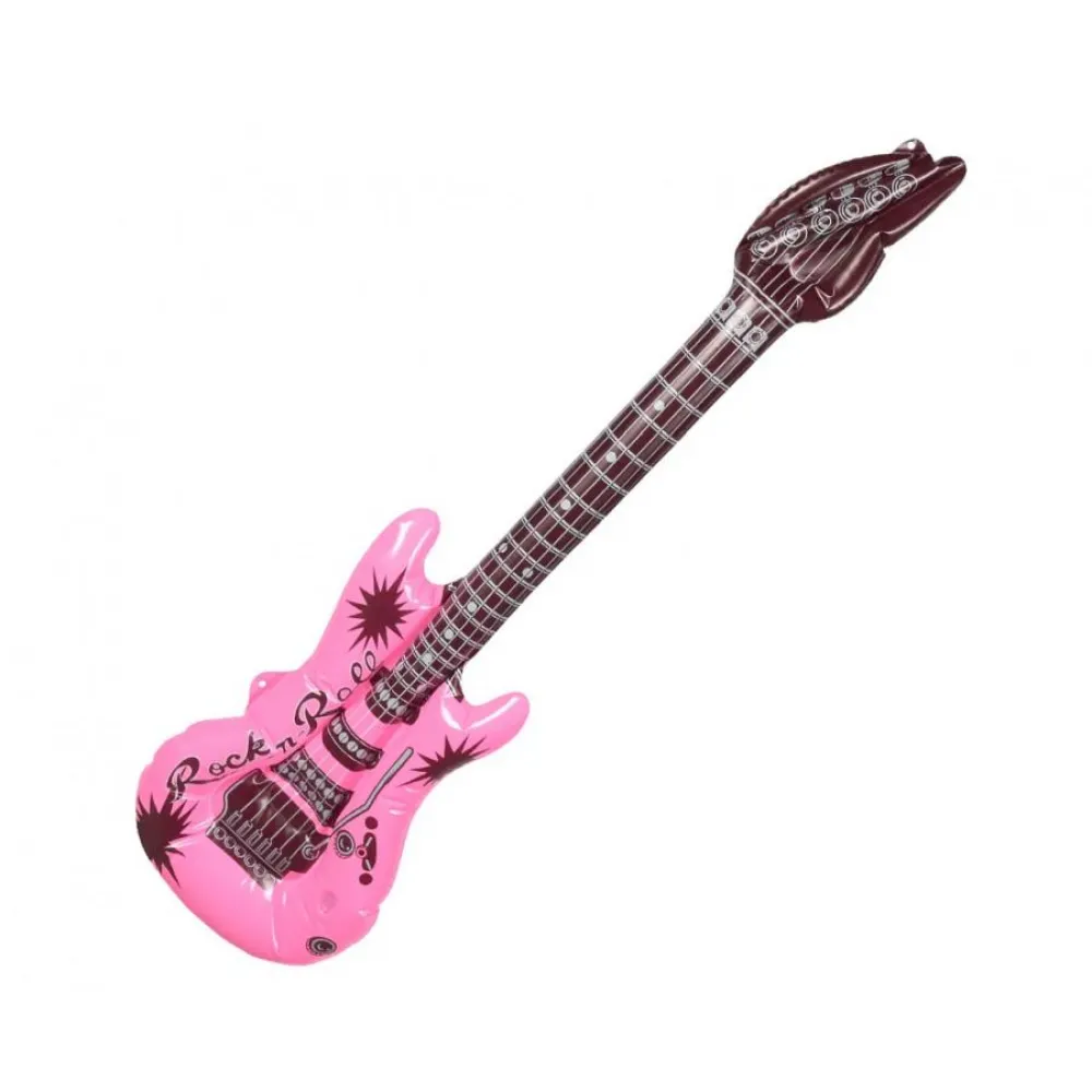 Chitara Gonflabila Rock and Roll Roz 106cm