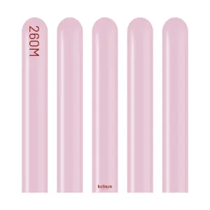 SET 50 Baloane Latex Modelaj Retro Dusty Rose Nozzle Up 260M 8013