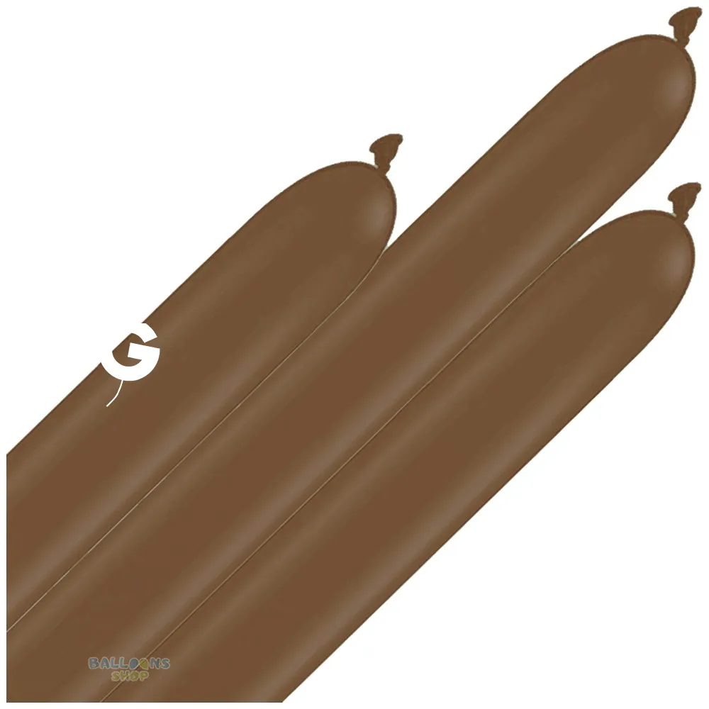Baloane Latex Modelaj 5/152cm Standard Maro D4.Q260.48