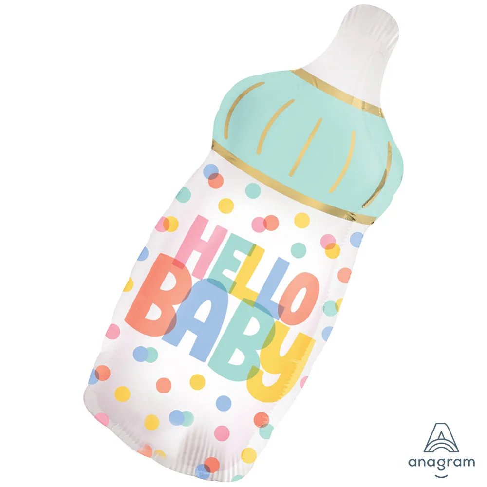 SuperShape Balon Folie Satin Hello Baby 43x71cm ANAGRAM 4789501