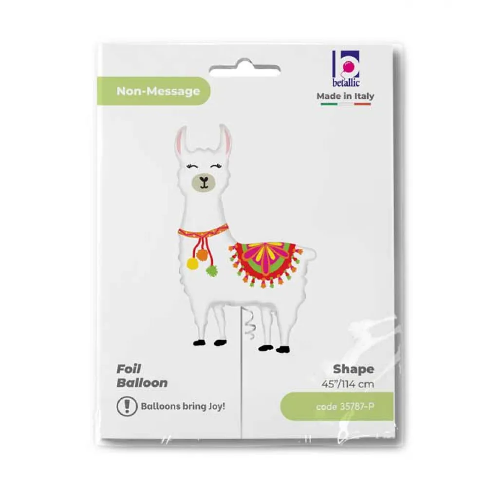 Balon Folie Figurina Llama 114 cm Grabo
