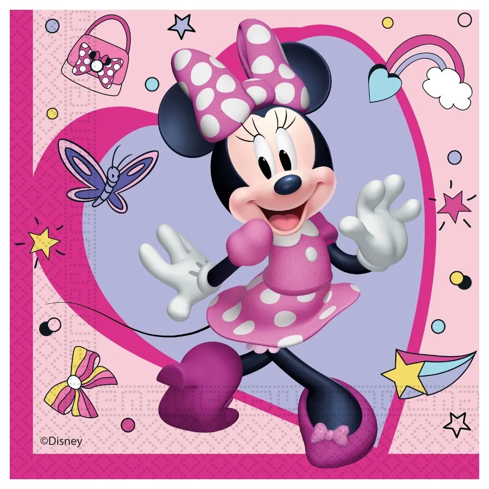 Set 20 Servetele Hartie 33x33cm Minnie Junior