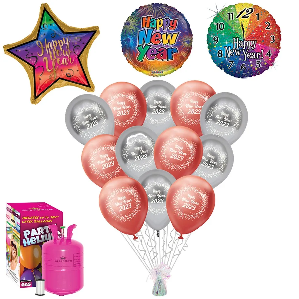 Pachet Baloane Revelion + Butelie mare