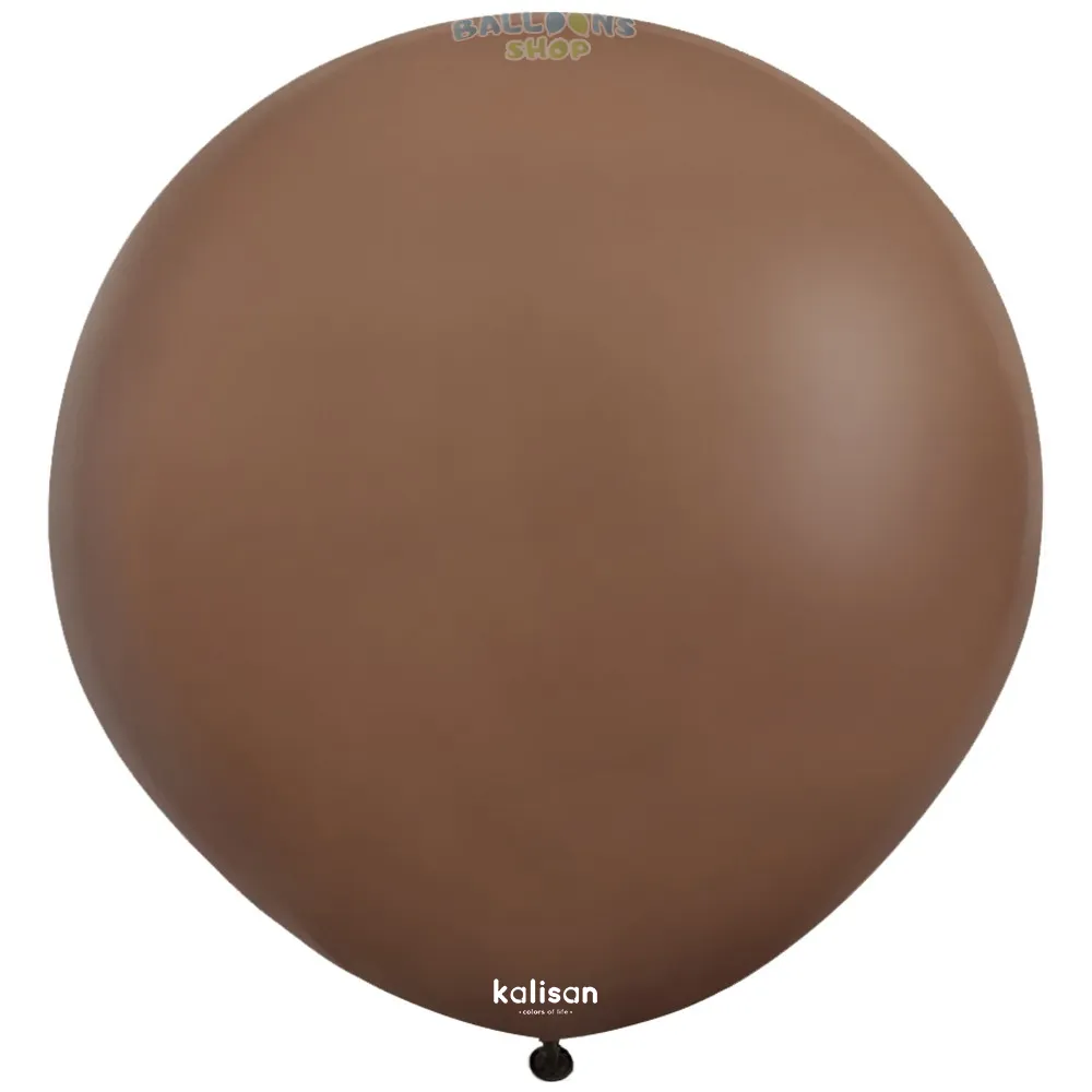 Balon Jumbo Latex 45cm Chocolate Brown Standard 2345