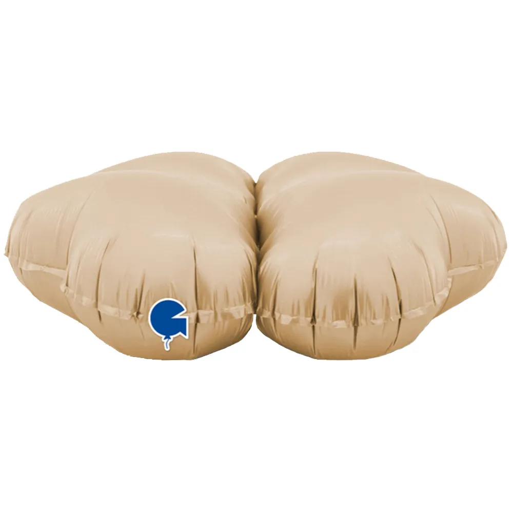 Balon Folie Baza pentru baloane Inimi Satin Cream 41 cm Grabo