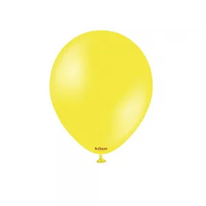 SET 50 Baloane Latex 13cm Yellow Metalic 7018