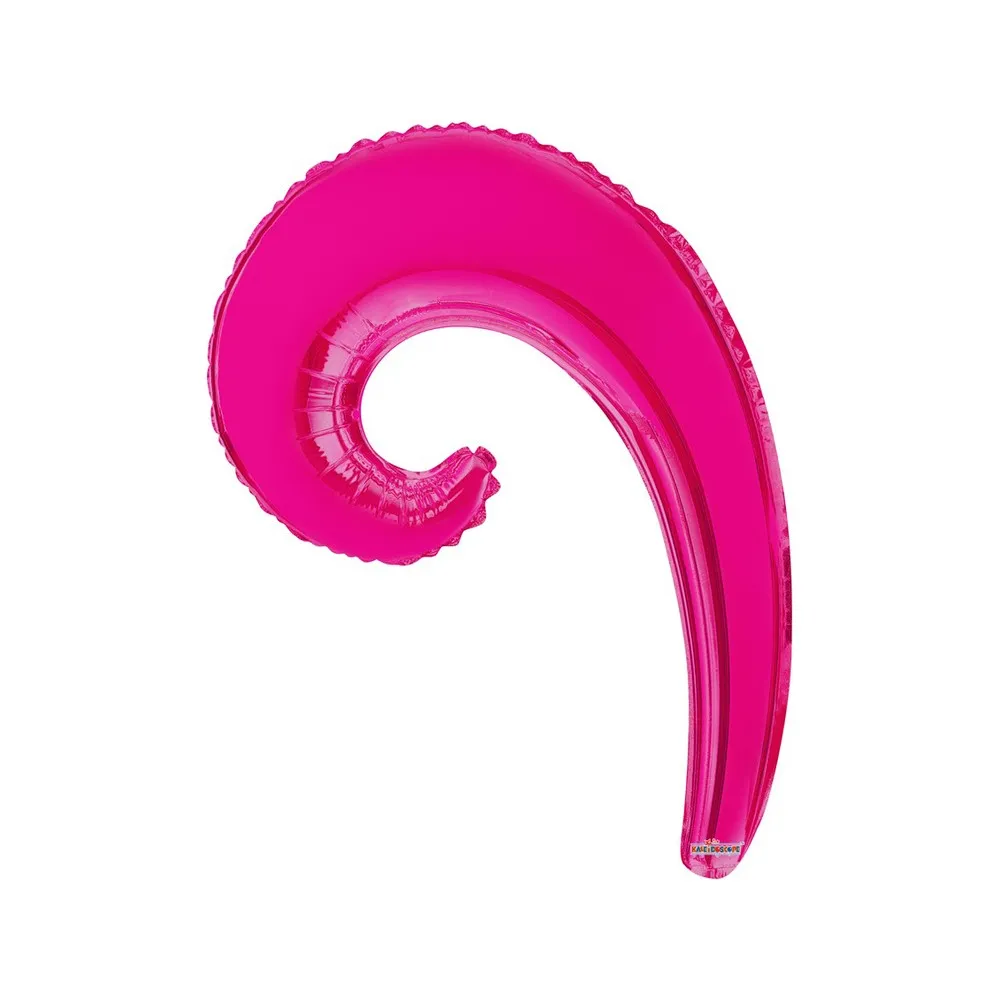 Balon Folie 35cm Val Curly fucsia 19799