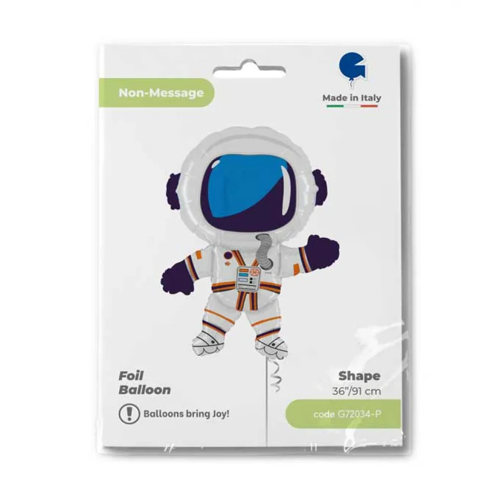Balon Folie Figurina Astronaut 91 cm Grabo