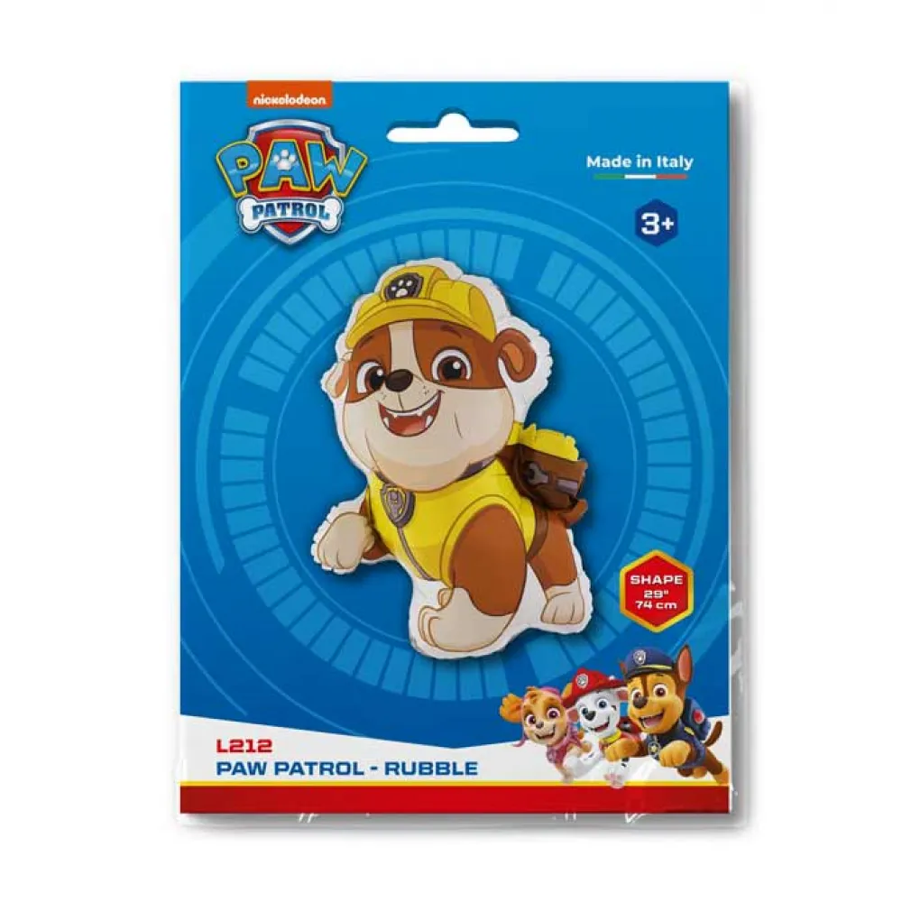 Balon Folie Figurina Rubble Patrula Catelusilor 74cm Grabo