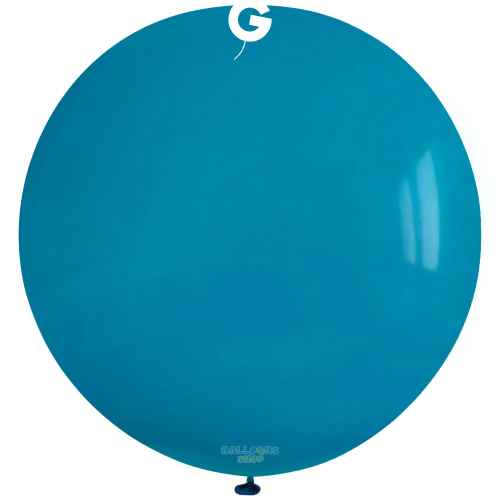 Balon Latex Jumbo 75cm Standard Turquoise G30.68