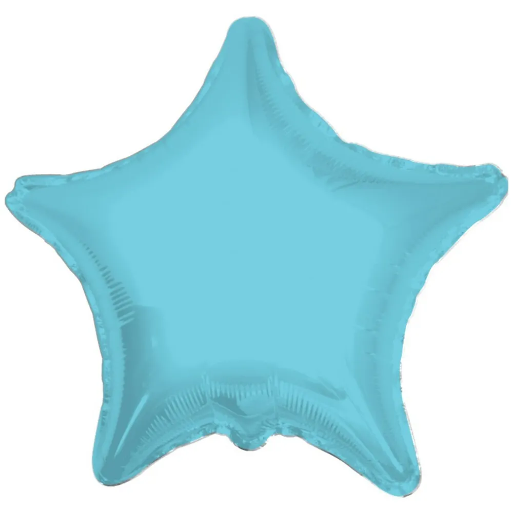 Balon folie 45 cm stea bleu 17863