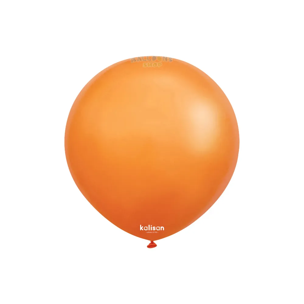 Baloane latex 13cm Portocaliu Standard 2320