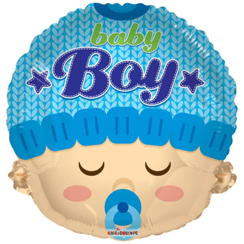 Set 19 baloane cu heliu Baby Boy nou nascut baietel Balloons Shop 202201