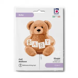 Balon Folie Figurina Ursulet Baby 61cm