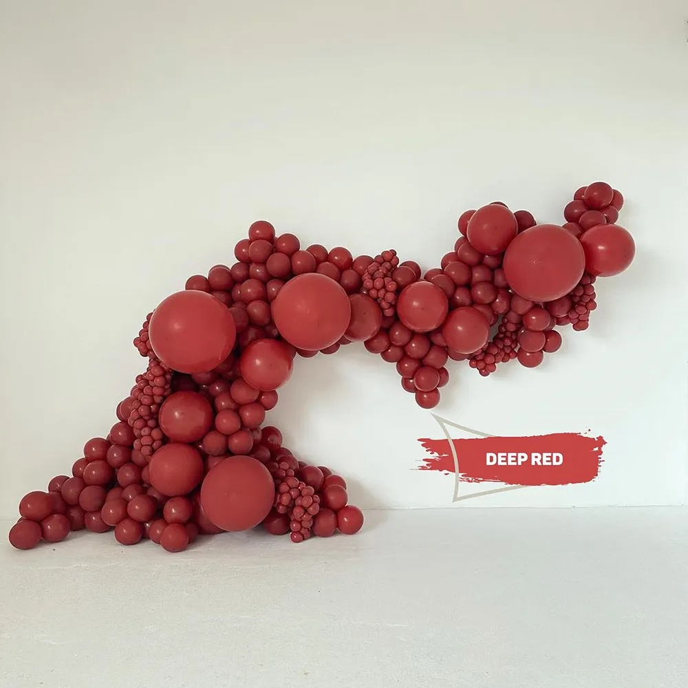 Balon Jumbo Latex 45cm Deep Red Standard 2352