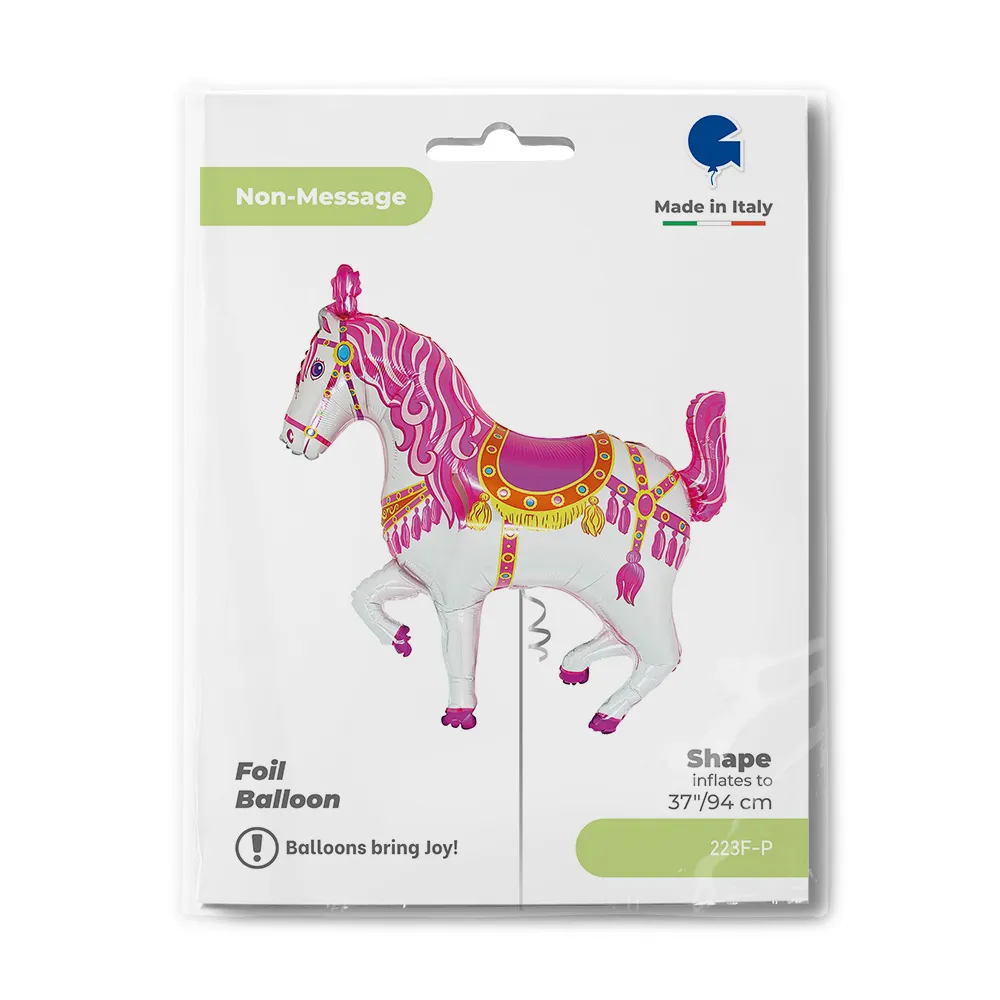 Balon Folie Figurina Cal Circus Fucsia 94cm