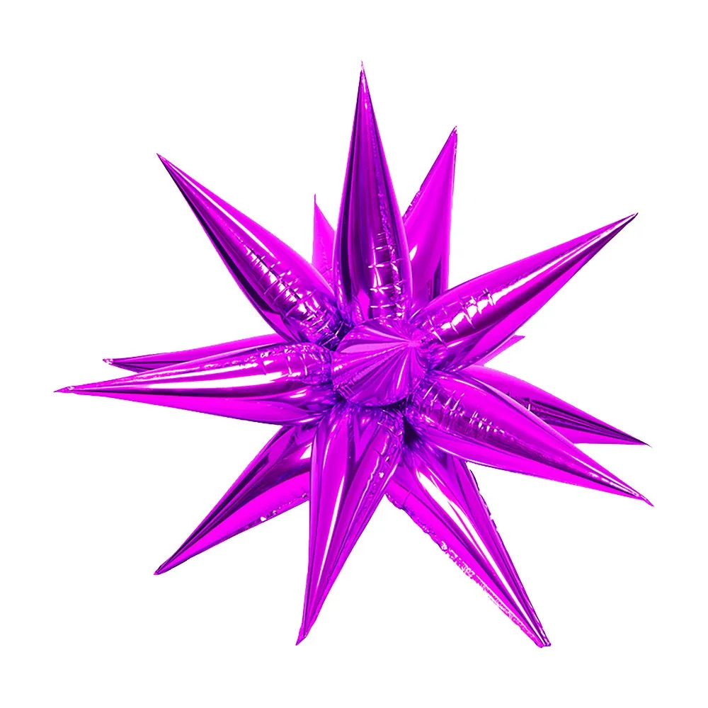 Balon Folie Stea Magica Fucsia 66cm