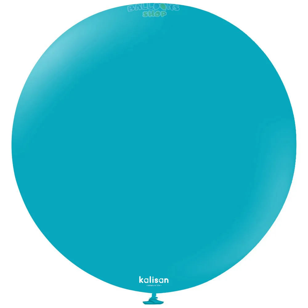Balon Jumbo Latex 90cm Turquoise Standard 2318