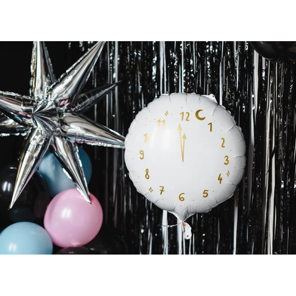 Balon Folie Stea Magica (Aer) Argintiu 95cm