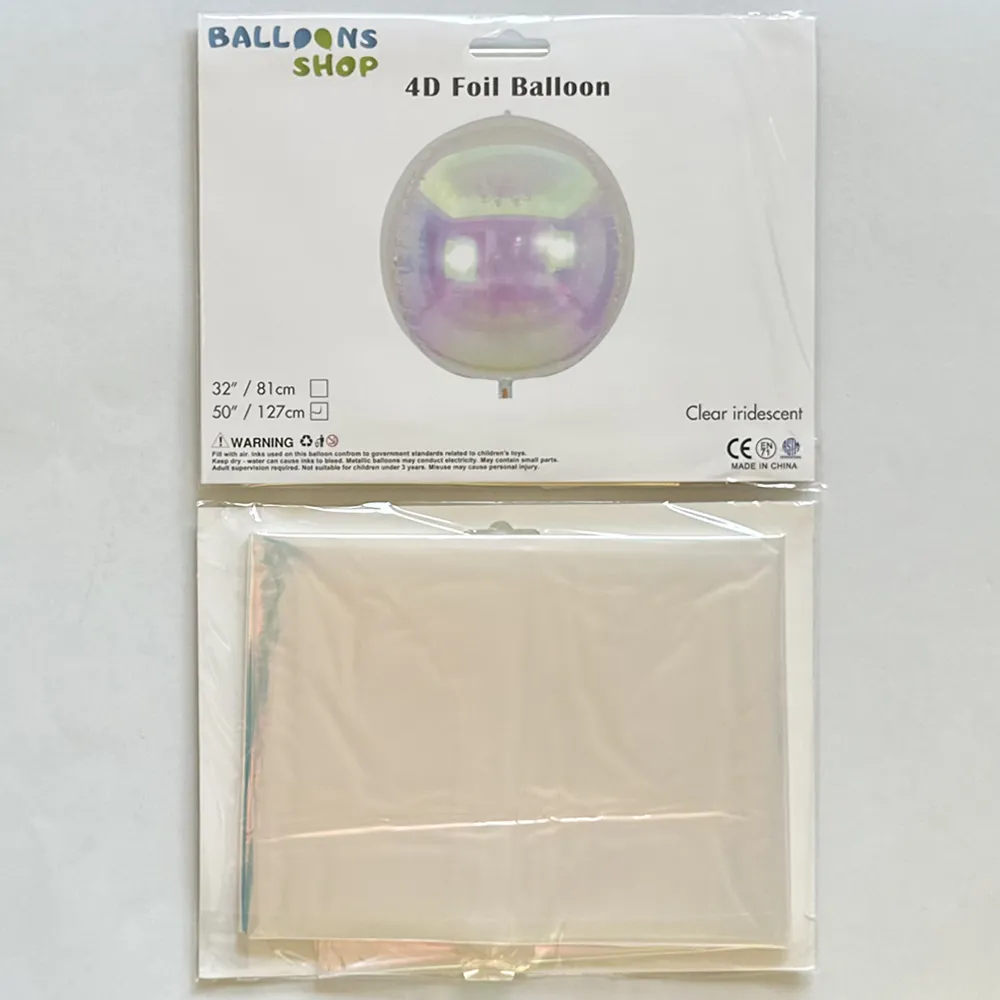 Balon Folie ORBZ Iridiscent 127cm