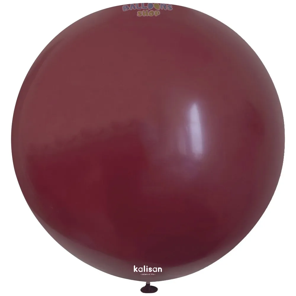 Balon Jumbo Latex 90cm Burgundy Standard 2340