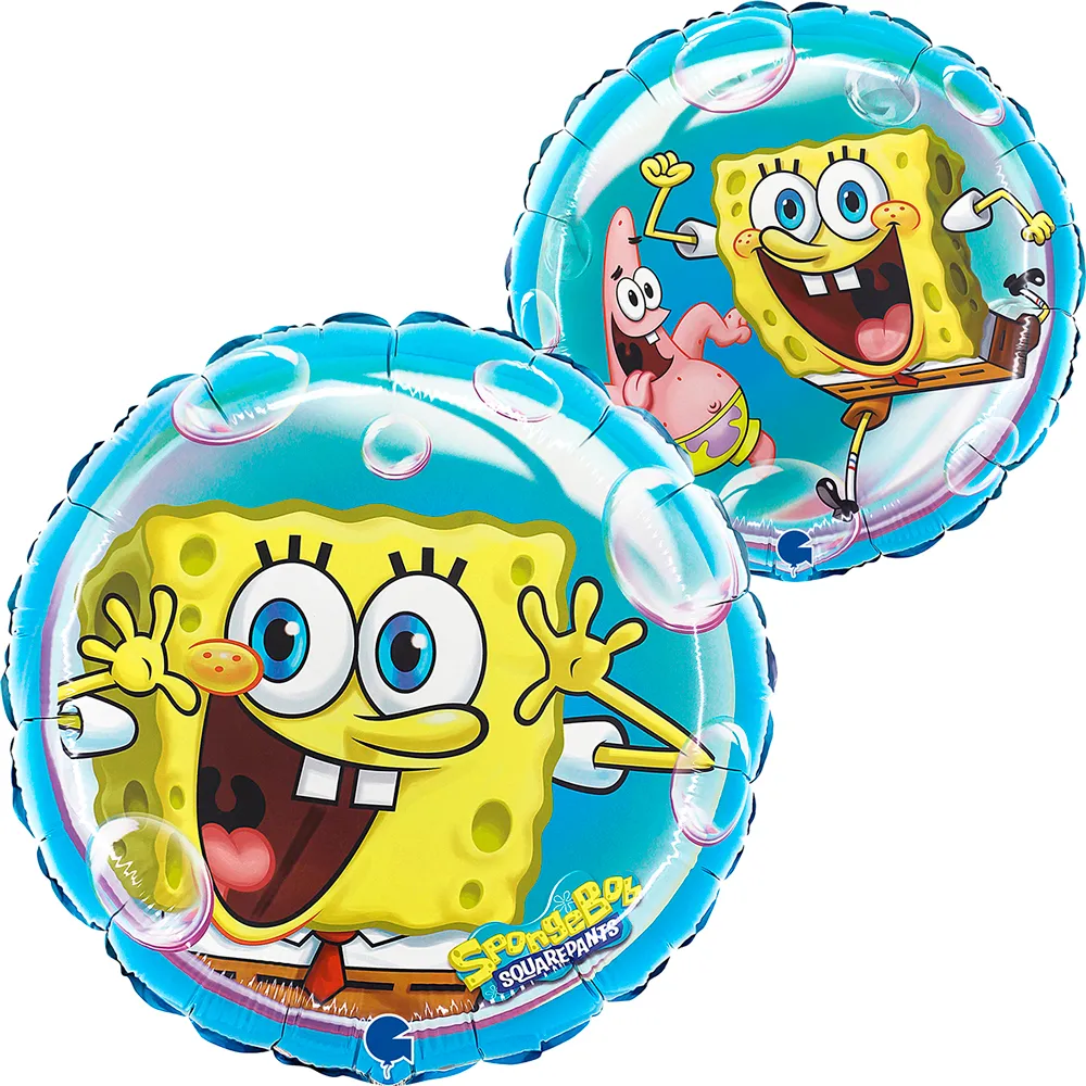 Balon Folie Rotund SpongeBob 46cm