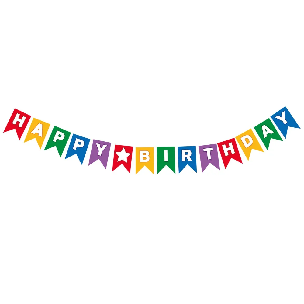Banner Petrecere Happy Birthday Multicolor