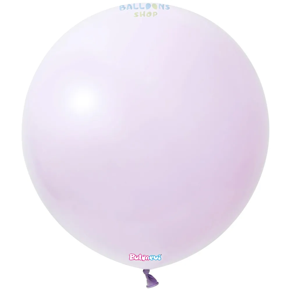 Balon Latex Jumbo 60cm Macaron Lavanda Light -42