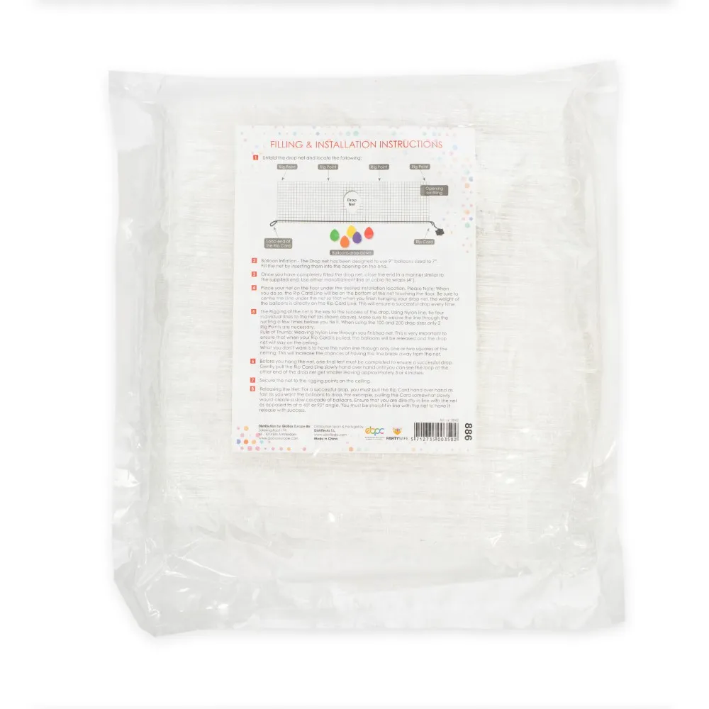 Plasa pentru 1000 baloane 2 x 7.2m