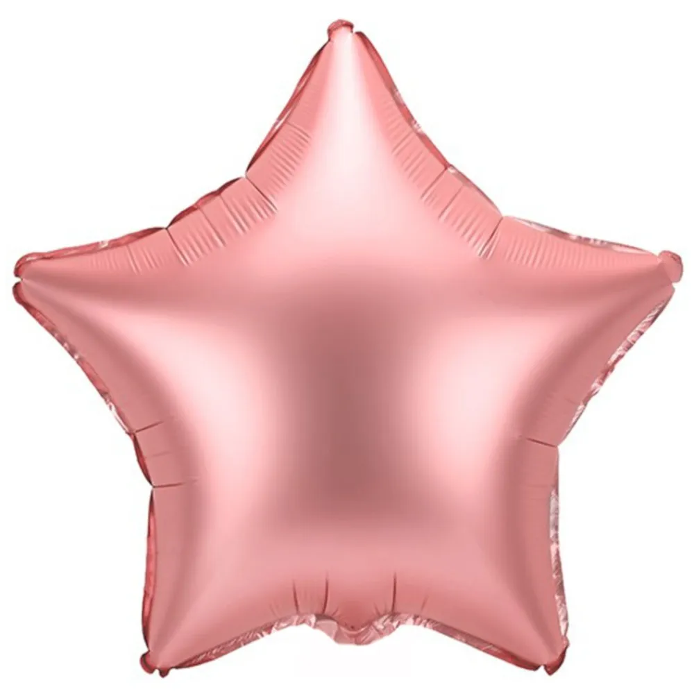 Balon folie Stea Rose-Gold SATINATA 45cm PDC1065