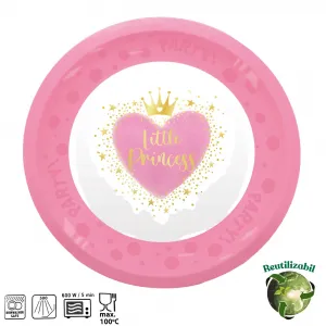Set 4 Farfurii Reutilizabile Petrecere 21cm My Little Princess