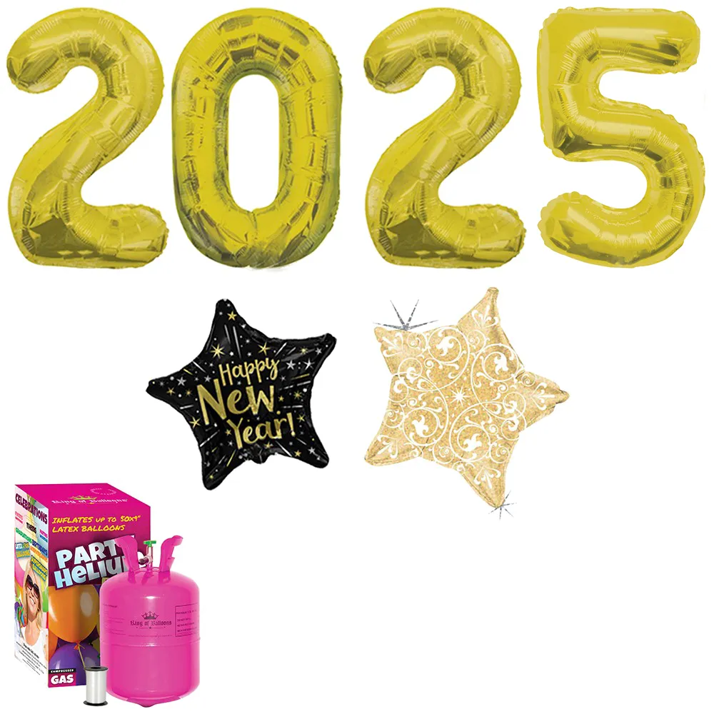 Pachet Baloane Revelion + Butelie mare