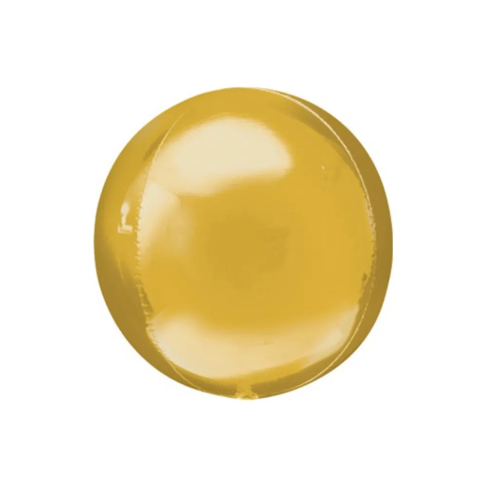 Balon Sfera Orbz 25cm/10inch Auriu 25.39