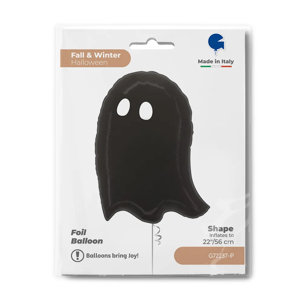 Balon Folie Figurina Fantoma Neagra 56cm