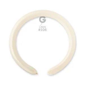 Baloane Latex Modelaj 5/152cm Marsmallow Linen D4.Q260.106