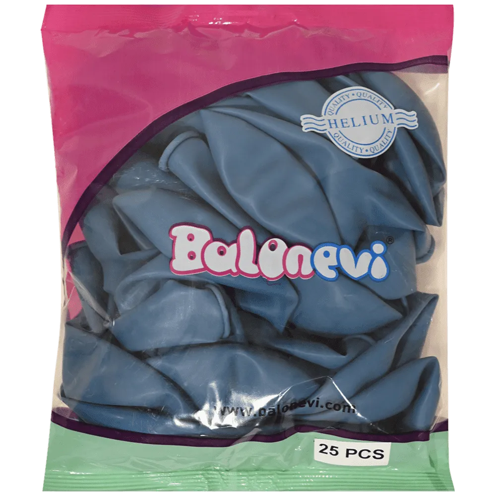 Balon Latex Jumbo 45cm Standard Ocean Blue -44