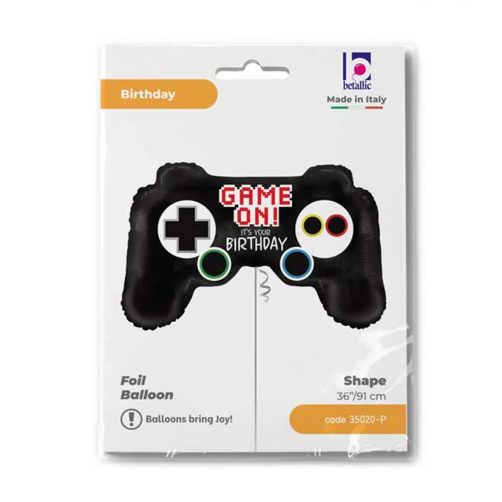 Balon Folie Figurina Party Game Remote Controller 81cm Grabo