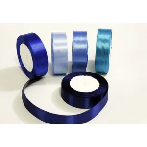 Panglica Satin 2.5x220cm Bleu