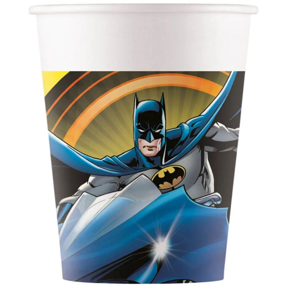 Set 8 Pahare Petrecere 200ml Batman
