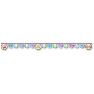 Banner Petrecere Happy Birthday Peppa Pig Made with Love