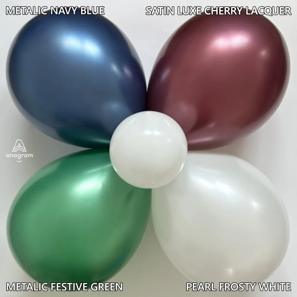 Balon Latex 13cm Satin Luxe Cherry Lacquer ANAGRAM 4820175