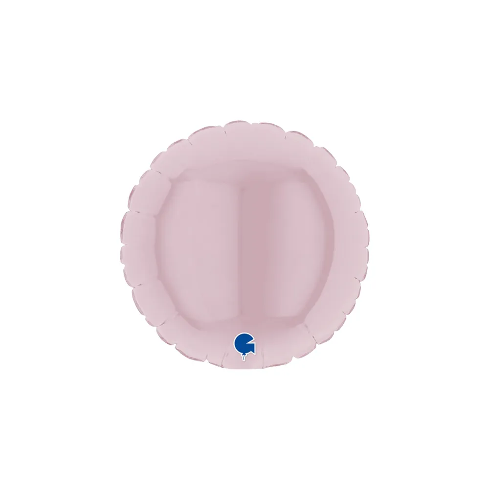 Balon Folie Rotund Baby Pink 10 cm Grabo