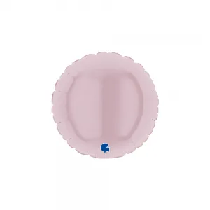 Balon Folie Rotund Baby Pink 10 cm Grabo